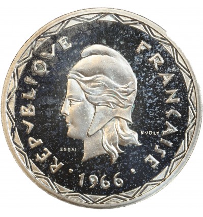 Essai de 100 Francs - Nouvelles Hébrides Argent