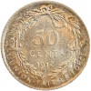 50 Centimes Albert Ier - Belgique Argent