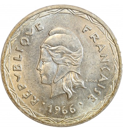 100 Francs Nouvelles Hébrides Argent