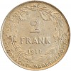 2 Frank Albert Ier - Belgique Argent