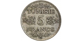 5 Francs Tunisie Argent