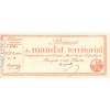 Promesse de Mandat Territorial de 100 Francs 1796 Ass.60b