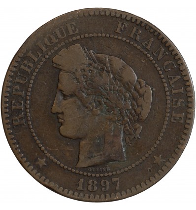 10 Centimes Cérès Troisième République