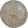 Ecu aux Lauriers - Louis XVI