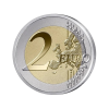 2 Euros Musée du Louvre 2025 - B.E. Polissage Inversé