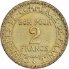 Avers : Mercure assis regardant vers la gauche et tenant un caducée

Revers : BON POUR / 2 / FRANCS - légende autour