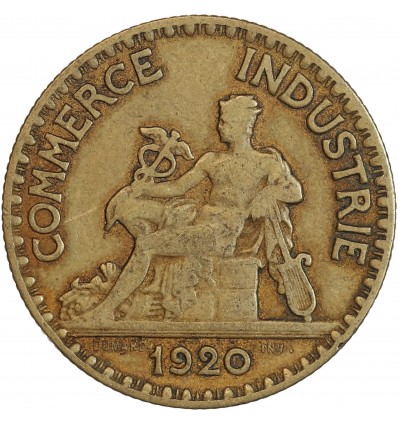 2 Francs Chambre de Commerce Troisième République