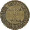 Avers : Mercure assis à gauche tenant un caducée et appuyé sur un gouvernail

Revers : BON POUR / 2 / FRANCS - légende autour