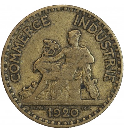 2 Francs Chambre de Commerce Troisième République