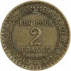 Avers : Mercure assis à gauche tenant un caducée et appuyé sur un gouvernail

Revers : BON POUR / 2 / FRANCS - légende autour