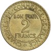 Avers : Mercure assis à gauche tenant un caducée et appuyé sur un gouvernail

Revers : BON POUR / 2 / FRANCS - légende autour