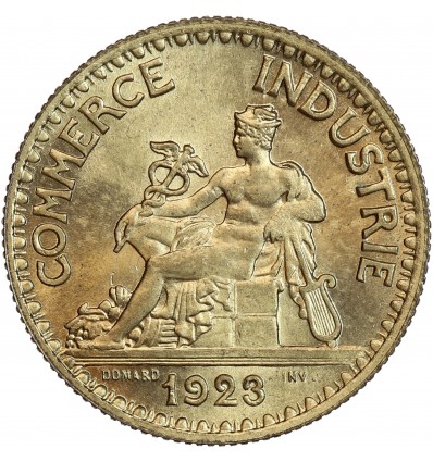 2 Francs Chambre de Commerce Troisième République