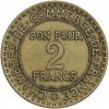 Avers : Mercure assis à gauche tenant un caducée et appuyé sur un gouvernail

Revers : BON POUR / 2 / FRANCS - légende autour
