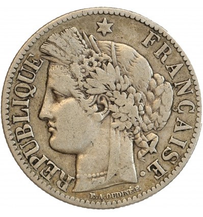 2 Francs Cérès Avec Légende