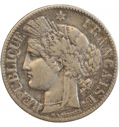 2 Franc Cérès Avec Légende
