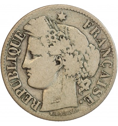 2 Francs Cérès Avec Légende