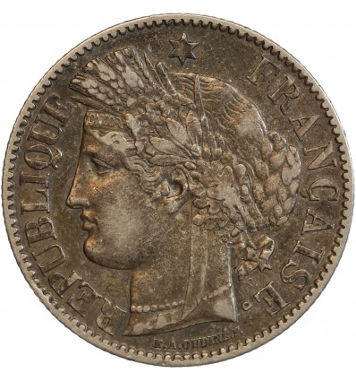 2 Francs Cérès Avec Légende