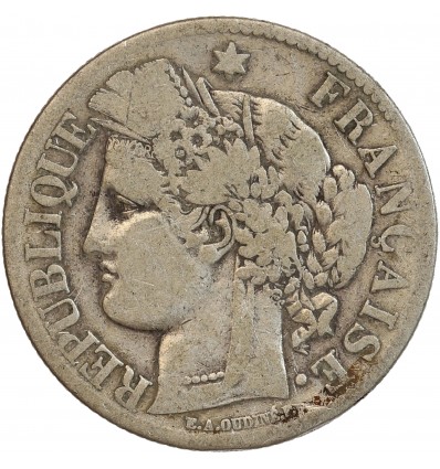 2 Francs Cérès Avec Légende