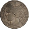 2 Francs Cérès Avec Légende Troisième République