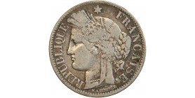 2 Francs Cérès Avec Légende Troisième République