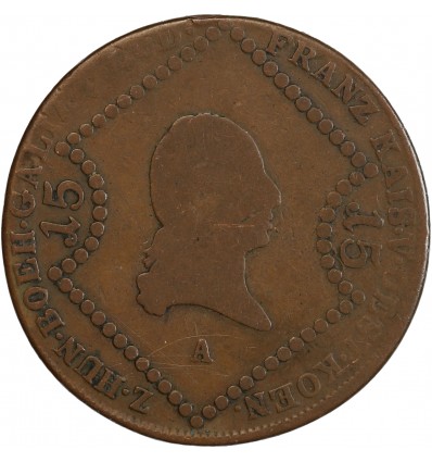 15 Kreuzer François I - Autriche