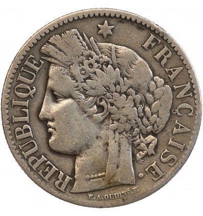2 Francs Cérès Avec Légende
