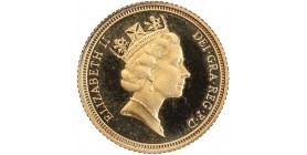 1/2 Souverain Elisabeth II - Grande Bretagne