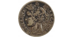 2 Francs Cérès Avec Légende Troisième République