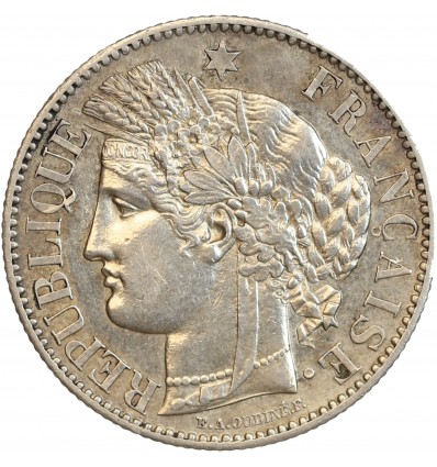 2 Francs Cérès Avec Légende