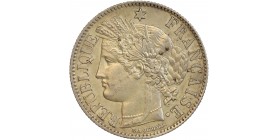 2 Francs Cérès Avec Légende Troisième République