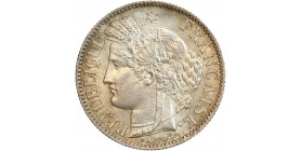 2 Francs Cérès Avec Légende Troisième République