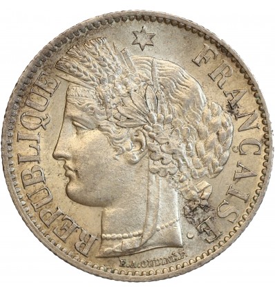 2 Francs Cérès Avec Légende Troisième République