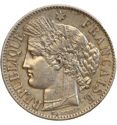 2 Francs Cérès Avec Légende Troisième République