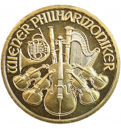 10 Euros - 1/10 Once Philharmonique - Autriche