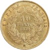 10 Francs Napoléon III Tête Nue