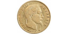 10 Francs Napoléon III Tête Laurée
