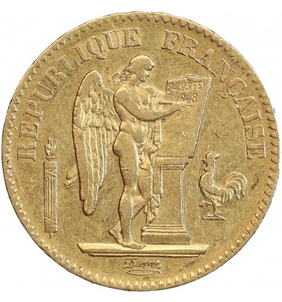 20 Francs Génie Deuxième République