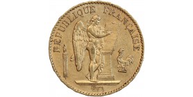 20 Francs Génie Troisième République