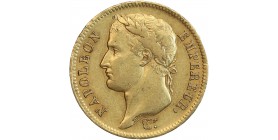 40 Francs Napoléon Ier Tête Laurée