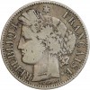 2 Francs Cérès Sans Légende Gouvernement de Défense Nationale