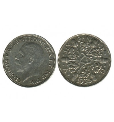 6 Pence Georges V Grande Bretagne Argent - Grande Bretagne