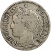 2 Francs Cérès Sans Légende Gouvernement de Défense Nationale