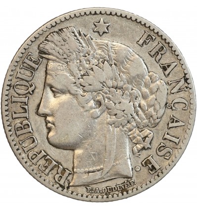 2 Francs Cérès Avec Légende