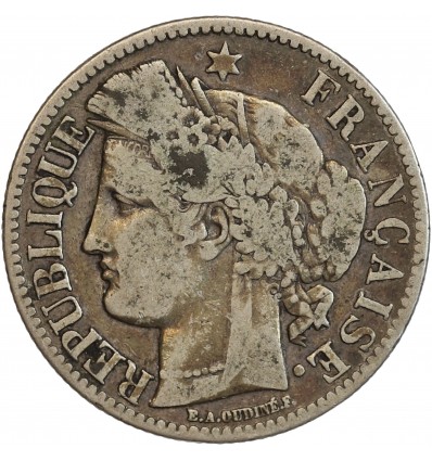 2 Francs Cérès Avec Légende