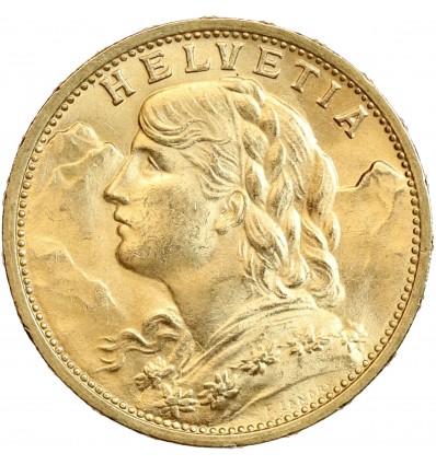 20 Francs Or Vreneli - Suisse
