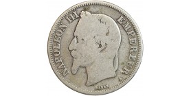 2 Francs Napoléon III Tête Laurée