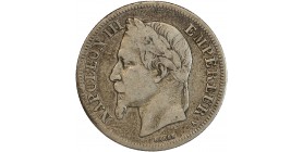 2 Francs Napoléon III Tête Laurée