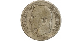2 Francs Napoléon III Tête Laurée