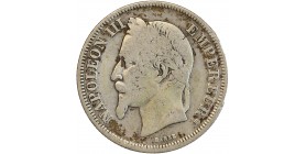 2 Francs Napoléon III Tête Laurée
