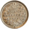 5 Cents Victoria Canada Argent